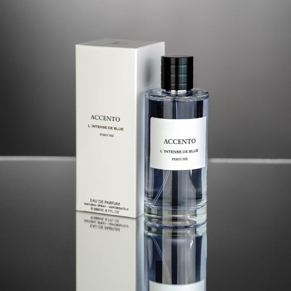 L'intense De Blue Accento perfumowana woda unisex - Królewskie perfumy L`Intense De Blue Perfumy