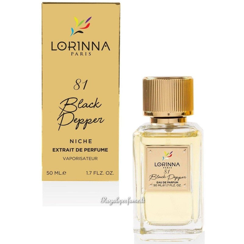 Lorinna Black Pepper Extrait De Perfumy unisex 50ml - Royalsperfume LORINNA Perfumy